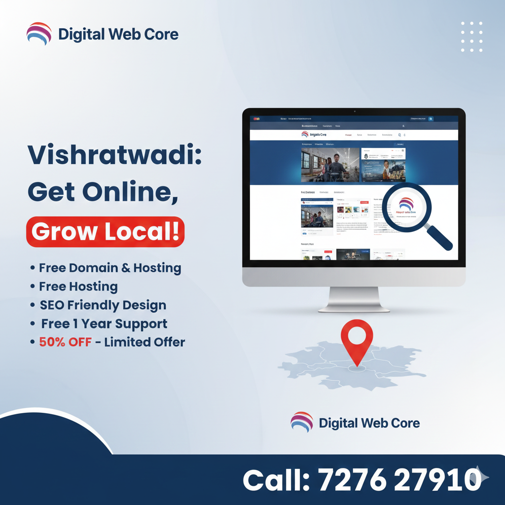 Website Designing Service in Vishrantwadi